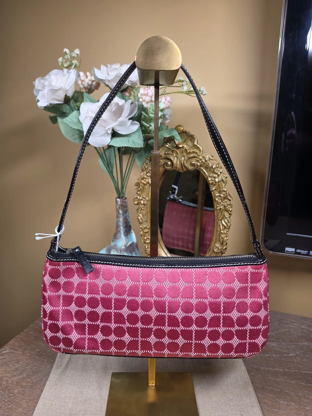 kate spade Signature Spade Jaquard Demi Shoulder Bag (Retail $228)